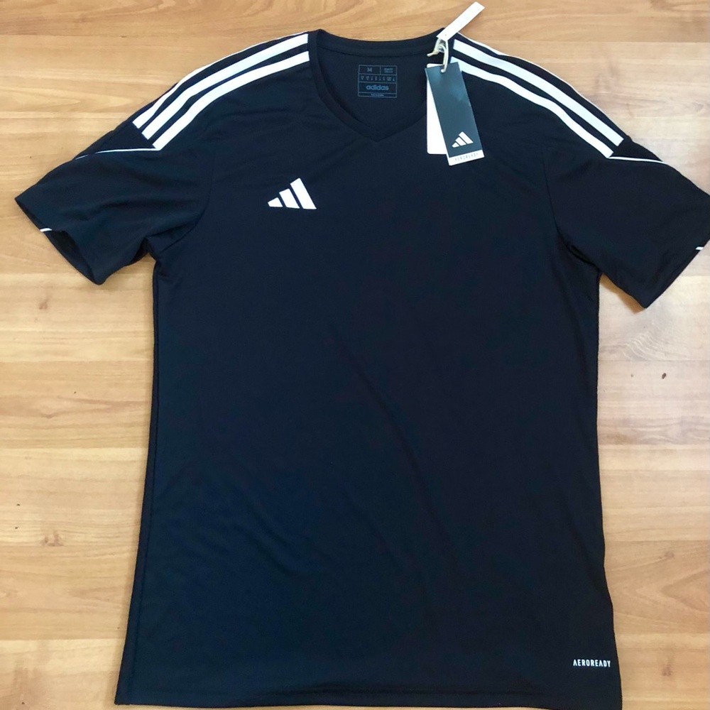 adidas Men’s Tiro 23 League Jersey Size Medium Black NWT
